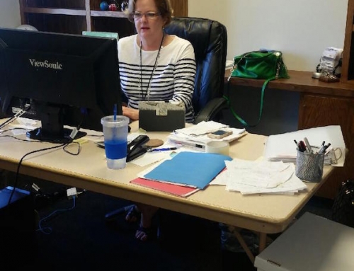 Thanks Lisa and Christina and everyone…we love our new office home!